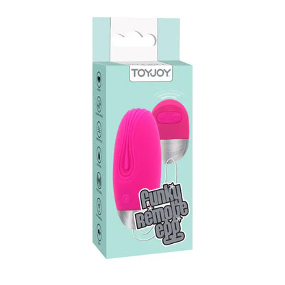 Experience Ecstasy with ToyJoy Funky Remote Egg Pink