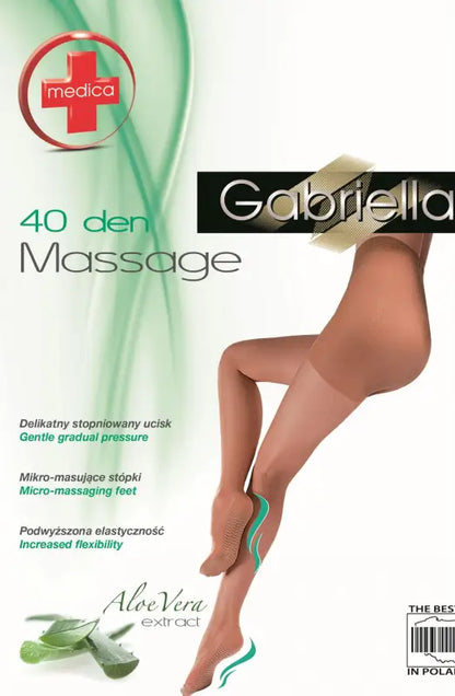 Experience Elegance with Gabriella Classic Massage Hips Shaping Tights