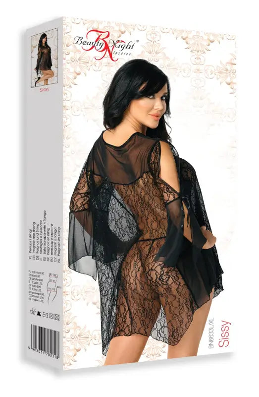 Experience Elegance with the Beauty Night BN6633 Sissy Robe