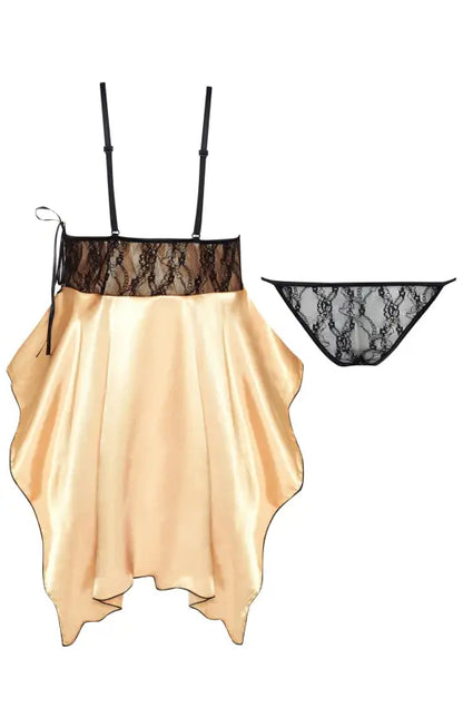 Experience Elegance with the Beauty Night BN6644 Julieta Chemise Gold