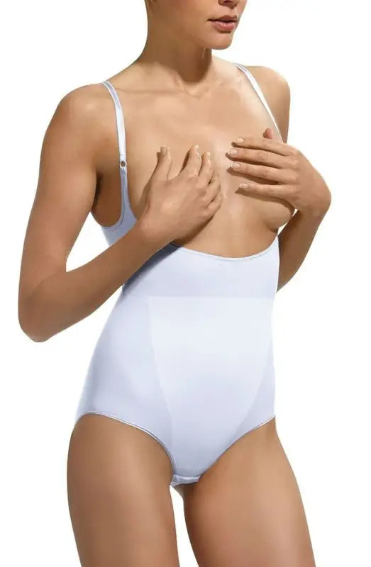 Experience Elegance with the Open Bust Shaping Control Body - L/XL