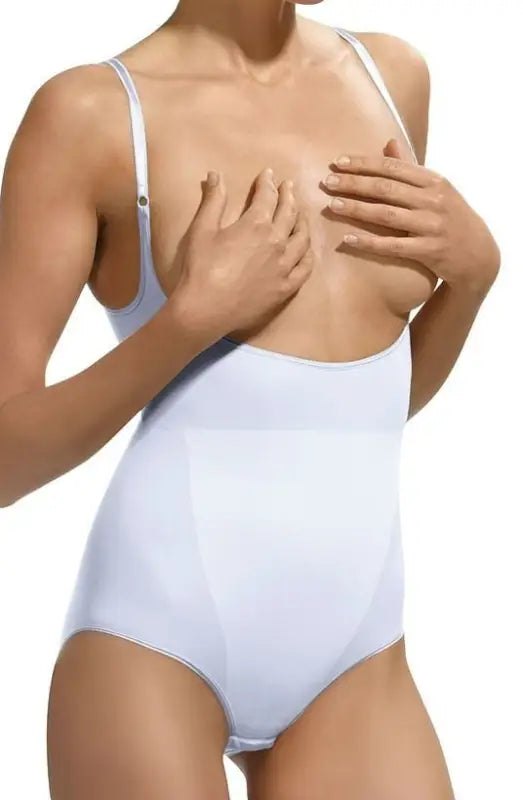 Experience Elegance with the Open Bust Shaping Control Body - L/XL