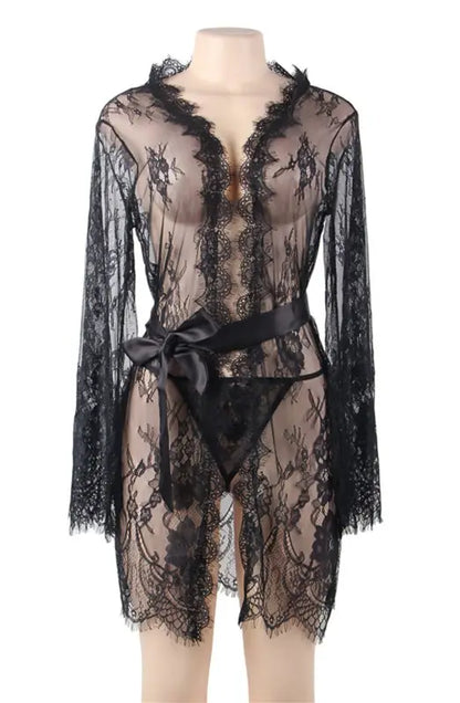 Experience Elegance with the YesX YX827 Robe Set in Black