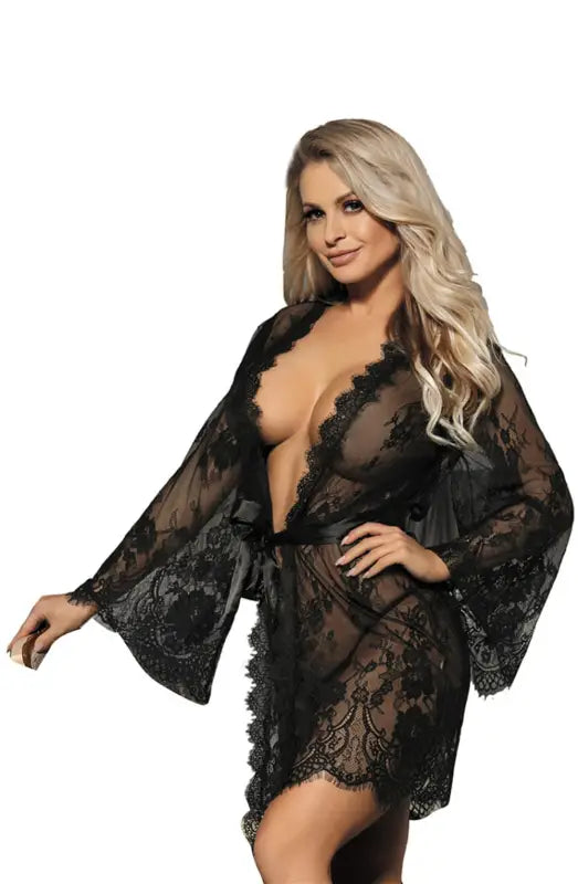 Experience Elegance with the YesX YX827 Robe Set in Black