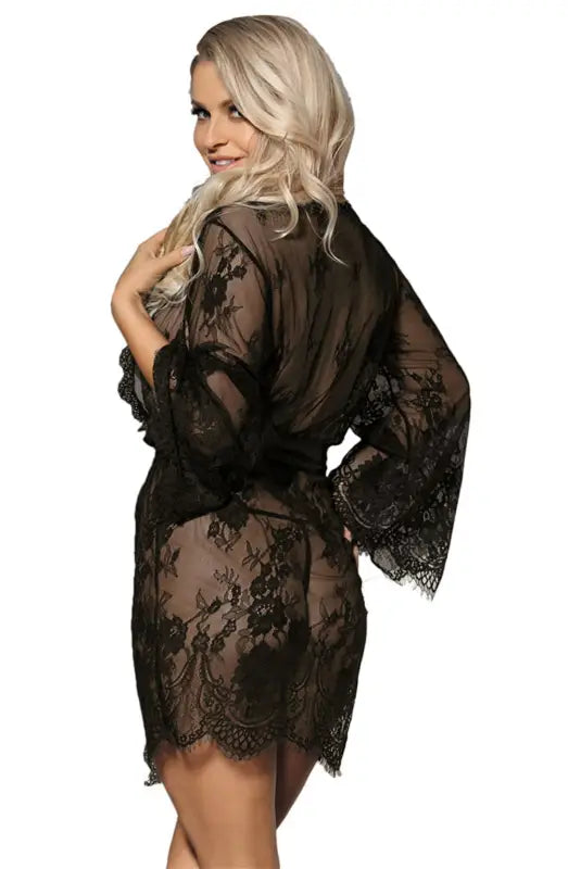 Experience Elegance with the YesX YX827 Robe Set in Black