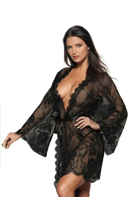 Experience Elegance with the YesX YX827 Robe Set in Black