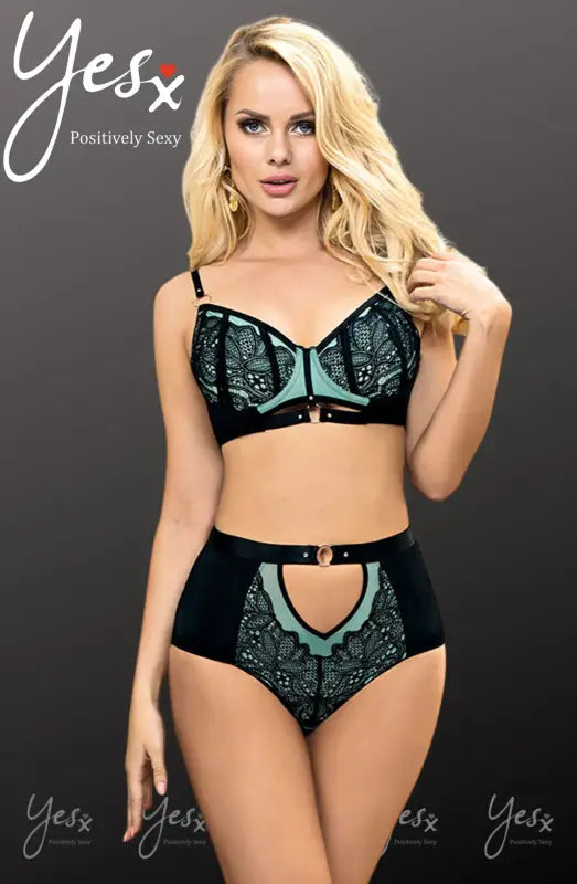 Experience Elegance with the YesX YX830 Blue Bra Set