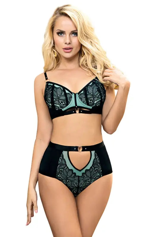 Experience Elegance with the YesX YX830 Blue Bra Set