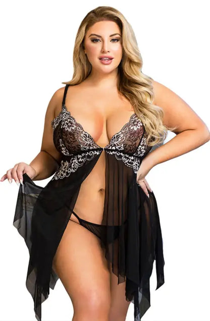 Experience Elegance with the YesX YX836 Beautiful Floaty Babydoll Set