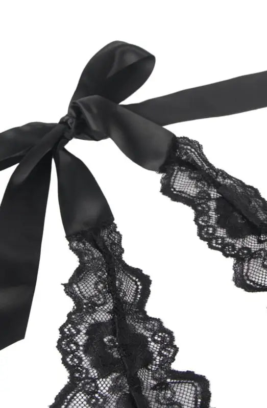 Experience Elegance with the YesX YX857 Black Teddy and Distinctive Lace