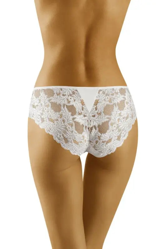 Experience Elegance with Wolbar Deva White Lace Featuring Extensive Floral Pattern