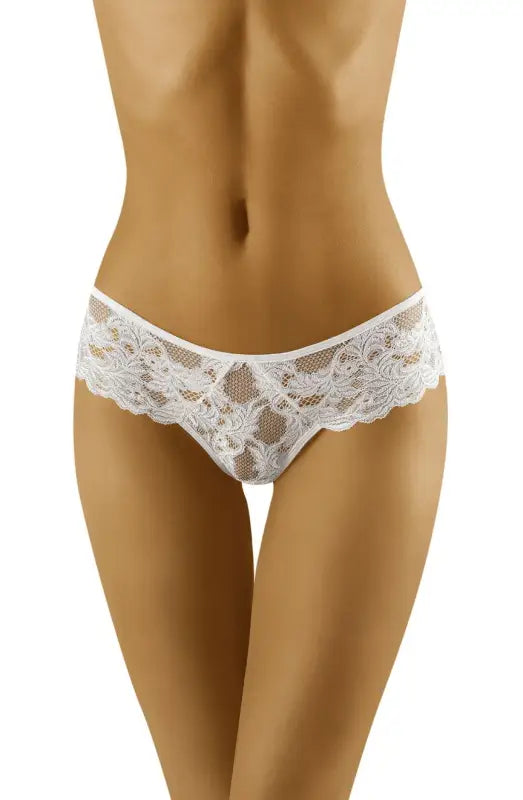 Experience Elegance with Wolbar Deva White Lace Featuring Extensive Floral Pattern