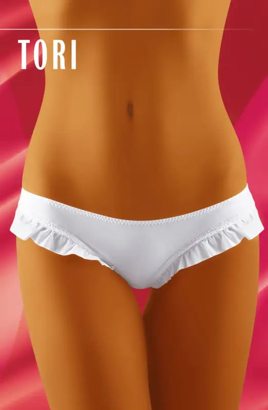 Experience Elegance with Wolbar Tori White Mini Briefs