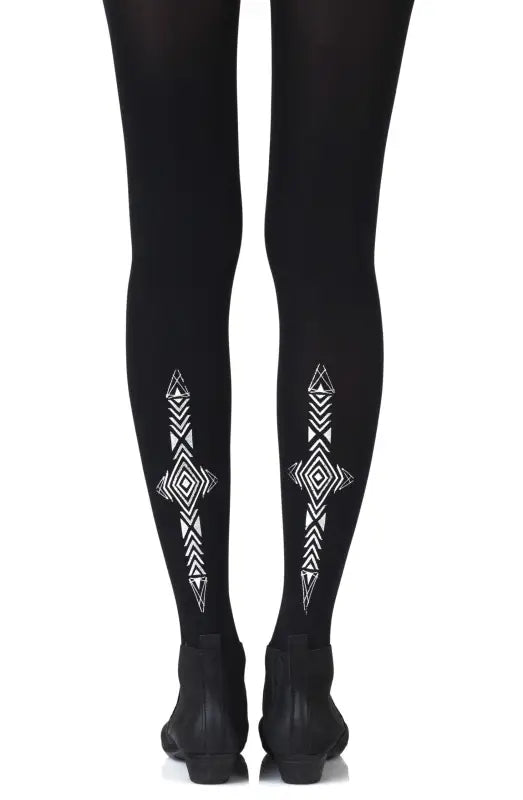 Experience Elegance with Zohara Wanderlust Black Tights