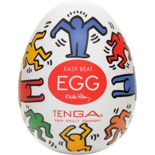 Experience Exceptional Pleasure with Tenga Keith Haring Dance Egg