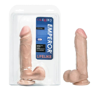 Experience Exhilarating Pleasure with the Emperor 7 Inch Dildo Ivory