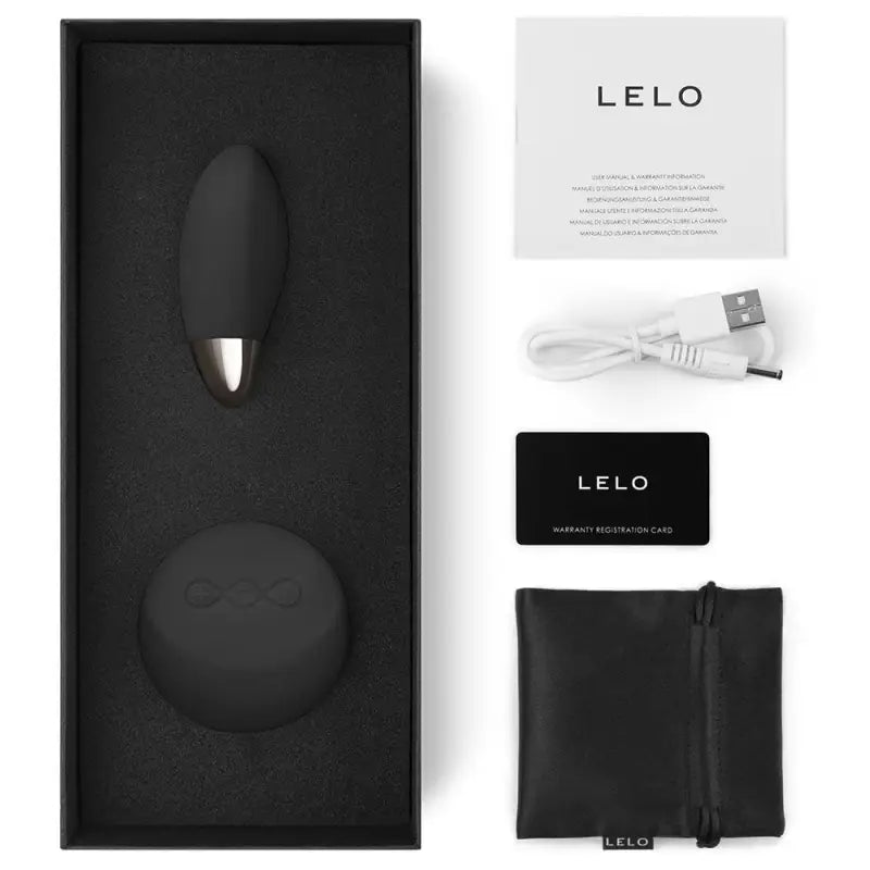 Experience Exhilaration with Lelo Lyla 2 Obsidian Black Vibrating Egg