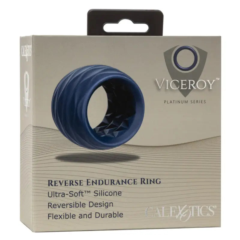 Experience Explosive Pleasure with Viceroy Reverse Endurance Silicone Cock Ring