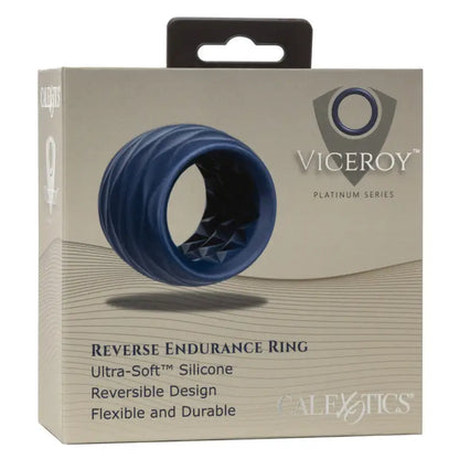 Experience Explosive Pleasure with Viceroy Reverse Endurance Silicone Cock Ring