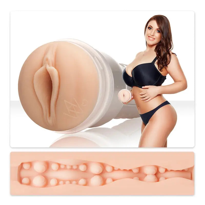 Experience Exquisite Pleasure with Angela White Indulge Fleshlight Girls