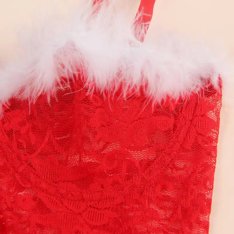 Experience Festive Seduction with YesX YX875 Christmas Sexy Babydoll