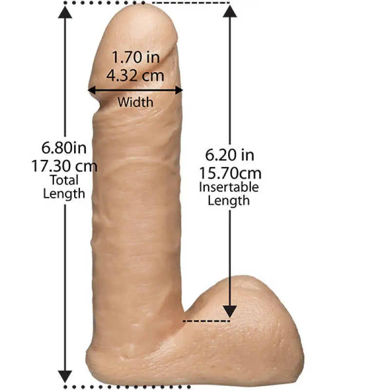 Experience Incredibly Lifelike Pleasure with 6 Inch Realistic Dildo Attachment