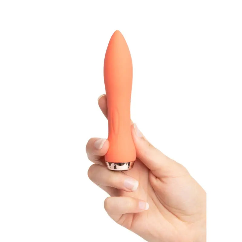 Experience Intense Pleasure with Sensuelle Silicone 60SX AMP Bullet Orange