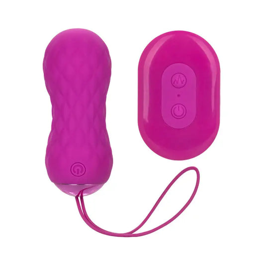 Experience Intense Pleasure with Slay SpinMe Remote Control Textured Bullet