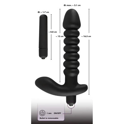 Experience Intense Pleasure with the Black Velvets Medium Vibrator