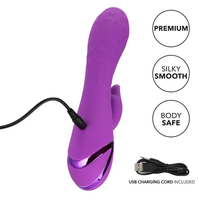 Experience Intense Pleasure with the Rechargeable Valley Vamp Clit Vibrator