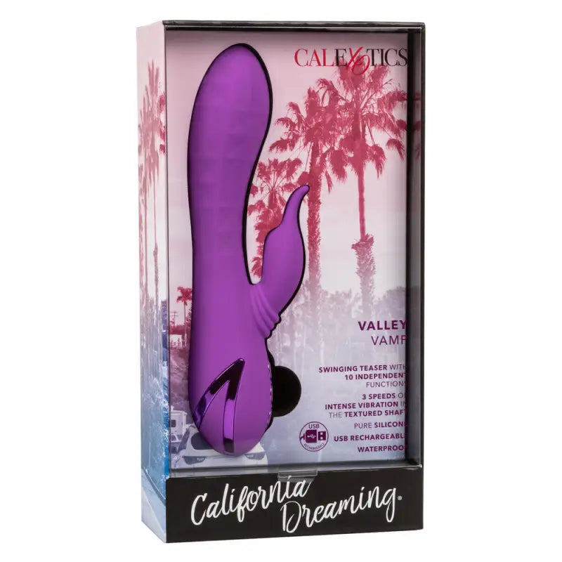 Experience Intense Pleasure with the Rechargeable Valley Vamp Clit Vibrator