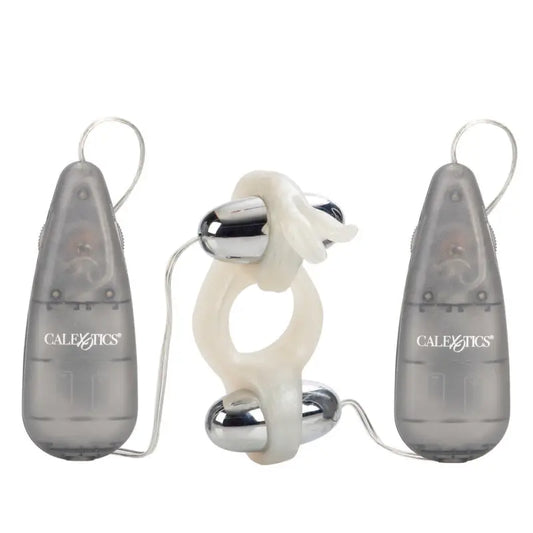 Experience Intense Pleasure with the Rocking Rabbit Duo Vibrating Cock Ring