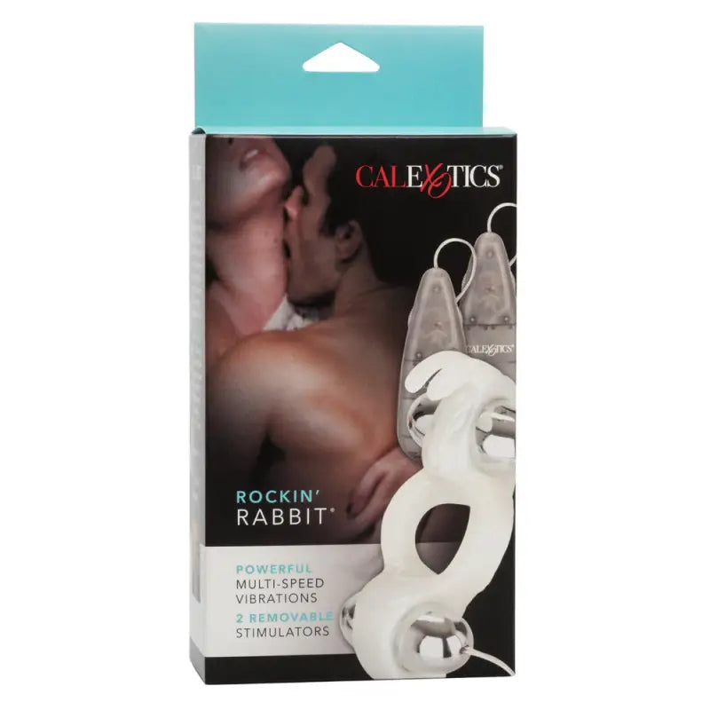 Experience Intense Pleasure with the Rocking Rabbit Duo Vibrating Cock Ring