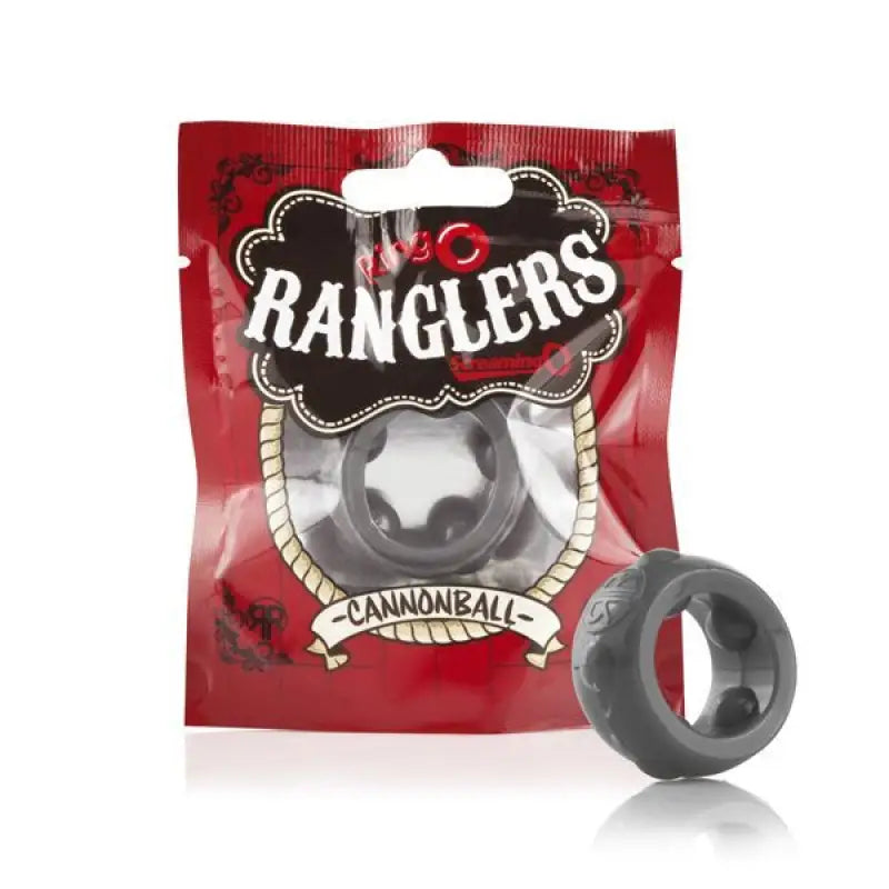 Experience Intense Pleasure with the Screaming O Ranglers Cannonball Cock Ring