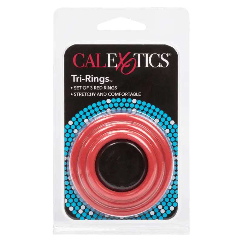 Experience Intense Pleasure with the TriRings Set of Three Cock Rings