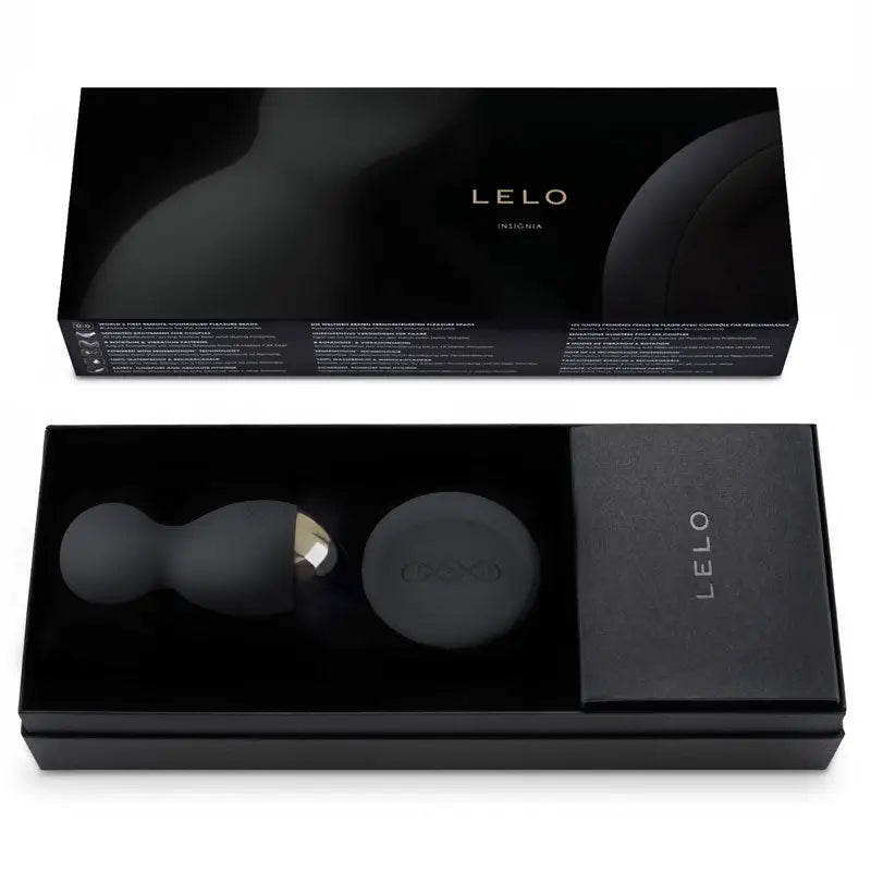 Experience Irresistible Pleasure with Lelo Hula Beads Black Powerful Vibrations