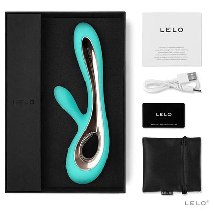 Experience Luxury with Lelo Soraya Dual Rabbit Vibrator Aqua