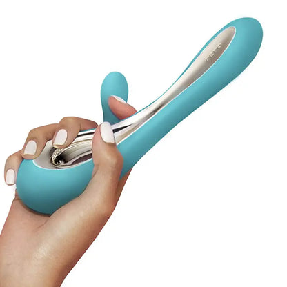 Experience Luxury with Lelo Soraya Dual Rabbit Vibrator Aqua