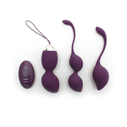 Experience Luxury with Rimini Vibrating Kegel Ball Set for Pleasure