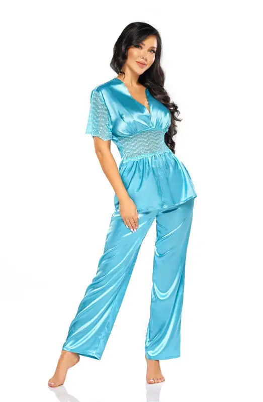 Experience Luxury with the Beauty Night BN6660 Missy Set Turquoise