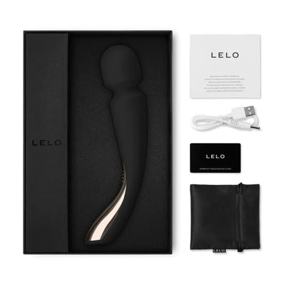 Experience Opulence with the Lelo Smart Wand Med Black Massager