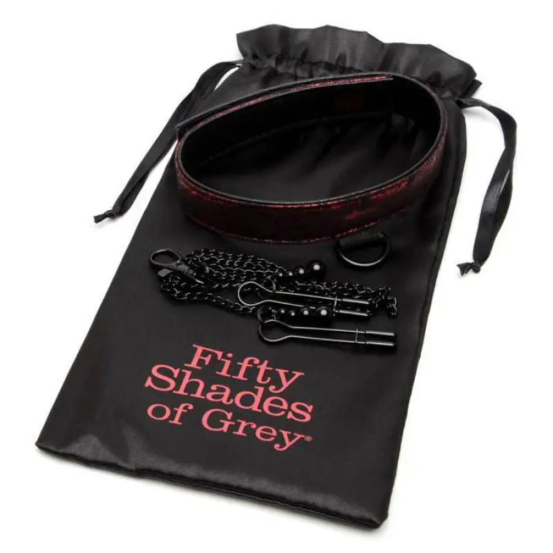 Fifty Shades of Grey Sweet Anticipation Collar Nipple Clamps