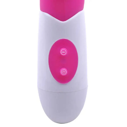 Experience Peak Pleasure with the Silicone Dual Motors GSpot Vibrator Pink