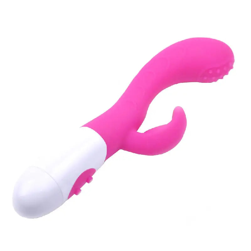 Experience Peak Pleasure with the Silicone Dual Motors GSpot Vibrator Pink