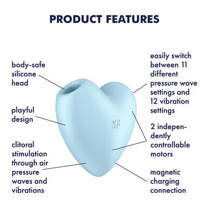 Satisfyer Cutie Heart - Blue