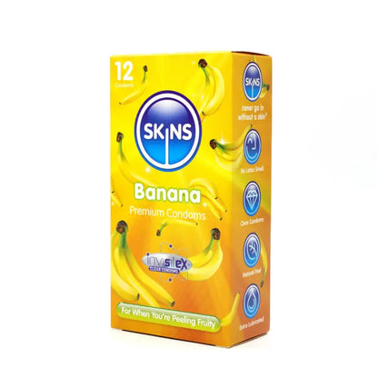 Skins Condoms Banana 12 Pack - International 1