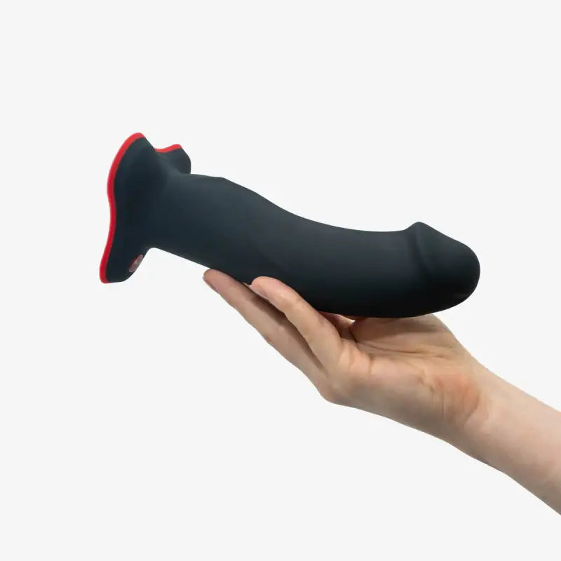 Fun Factory The Boss Stub Dildo - Black/Red