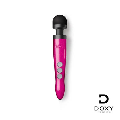 Experience Pleasure with the Doxy Die Cast Wand Rechargeable in Hot Pink