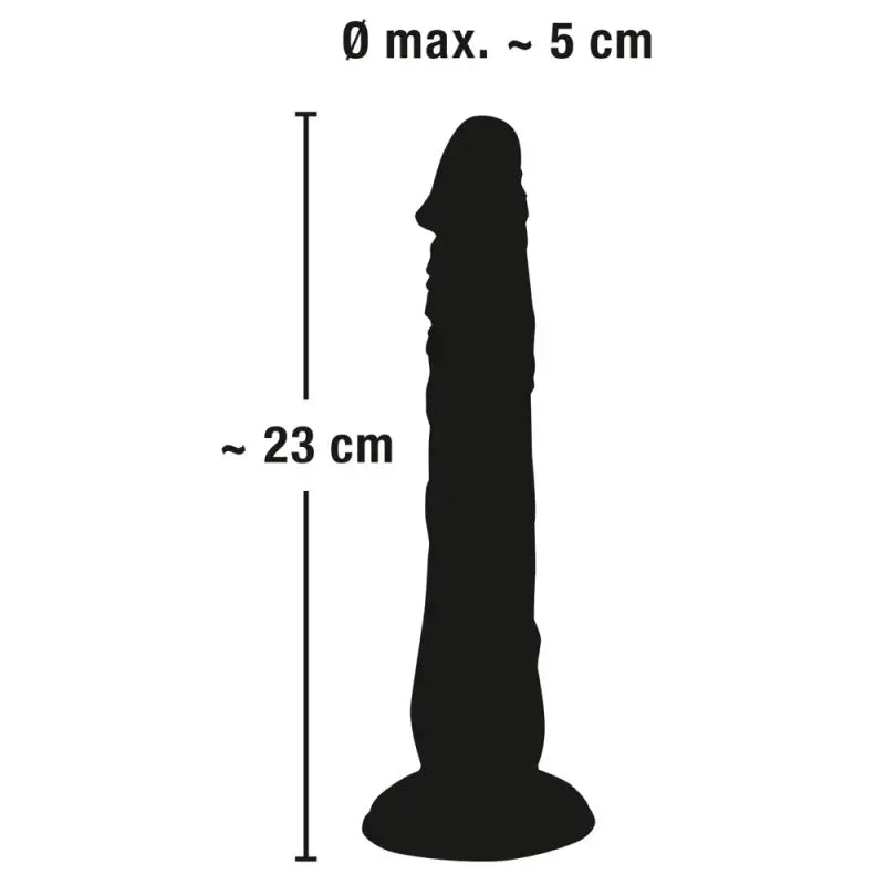 Experience Pleasure with the European Lover Small Suction Base Dildo