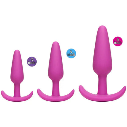 Experience Pleasure with the Mood Naughty Butt Plug Trainer Set